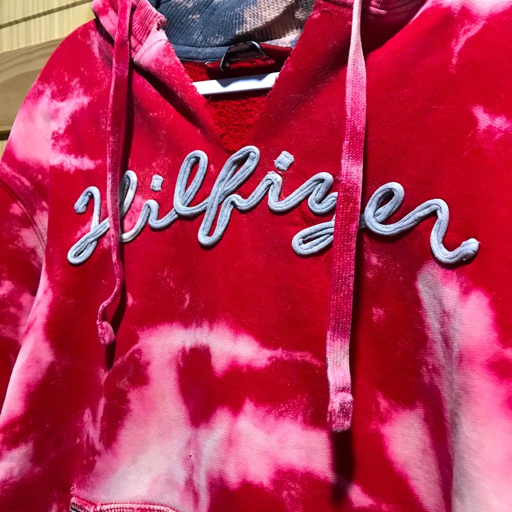 VINTAGE Tommy Hilfiger Bleached Hoodie